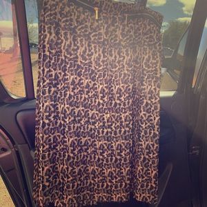 Animal print skirt size 12